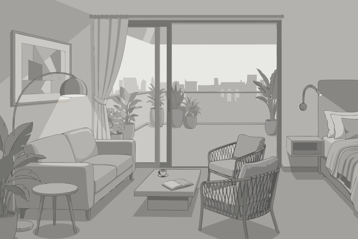 Corner King Suite with Marina View