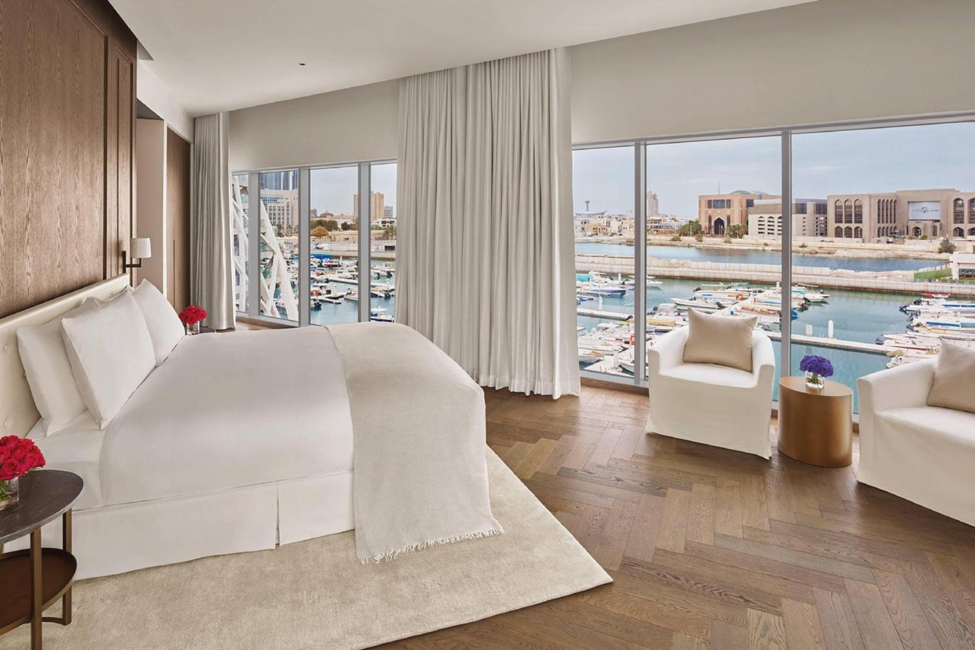 Premier Suite met Kingsize Bed en Uitzicht op de Jachthaven